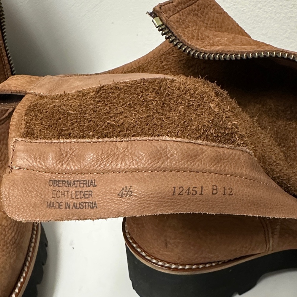PAUL GREEN NEWBURRY SUEDE WEDGE BOOTS, VERY COMFORTABLE. U.S WOMEN SIZE : 7 - Picture 10 of 11